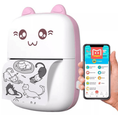 Mini Impresora Térmica Inalámbrica Recargable Kawa