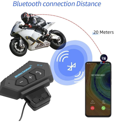 AUDÍFONOS PARA CASCO DE MOTO BLUETOOTH AURICULARES HANDSFREE