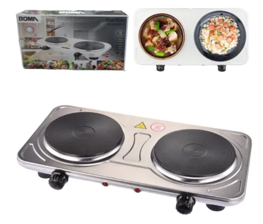 Cocina Boma Electrica 2 Hornillas 1000watts