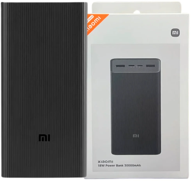 POWER BANK XIAOMI 30.000 MAH 18W CARGA RAPIDA ,ORIGINAL