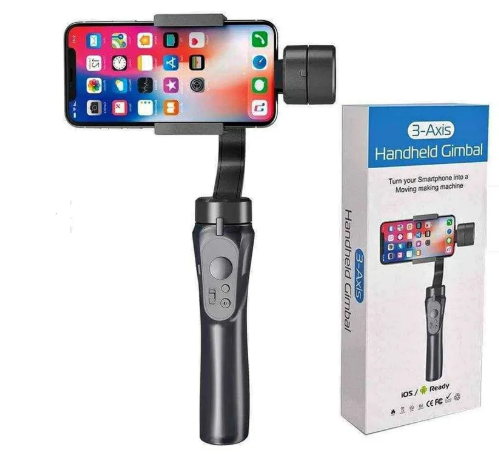 ESTABILIZADOR SEISA GIMBAL 3 EJES TRIPODE PARA CELULAR PROFESIONAL GRABACIONES, TRANSMISIONES LIVE