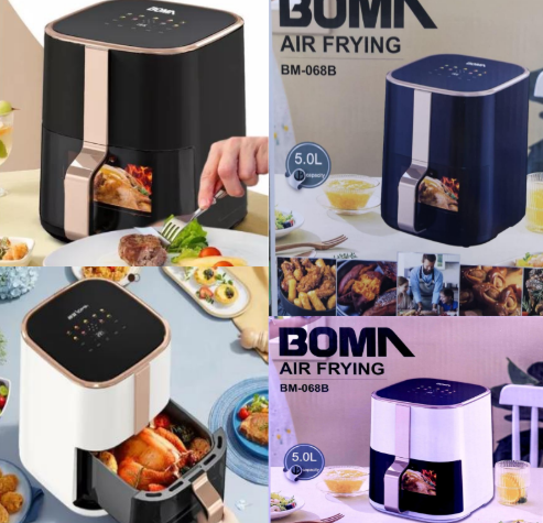 FREIDORA DE AIRE MULTIFUNCION BOMA 5 LITROS 1400W