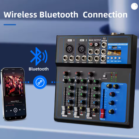 MEZCLADORA DE AUDIO MIXER F4