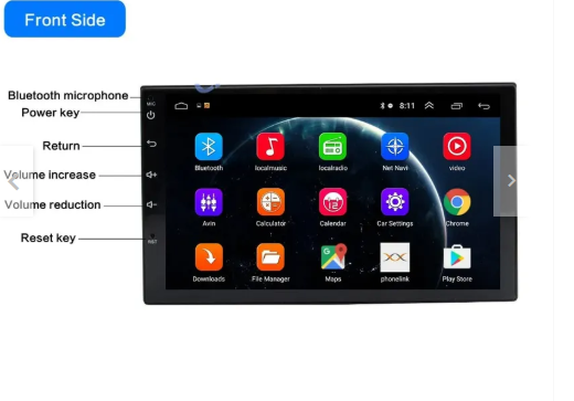 Autoradio Android 7 Pulgadas Usb Bt Wifi GENERICO