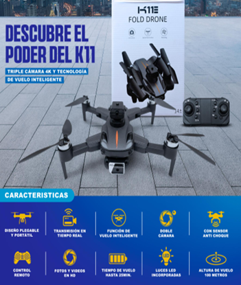 DRON K11 DOBLE CAMARA