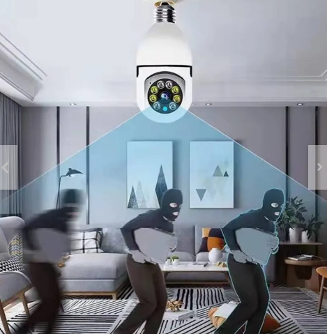 FOCO CÁMARA SEGURIDAD SMART ESPÍA VIGILANCIA ALTAVOZ WIFI