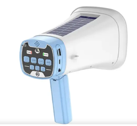 MEGAFONO SOLAR PORTATIL INALAMBRICO