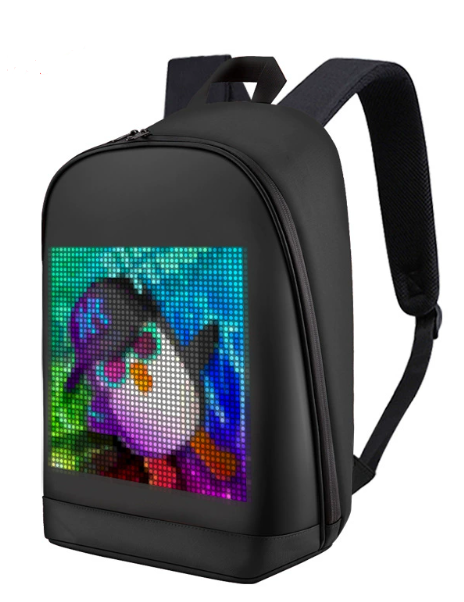 MOCHILA PUBLICITARIA CON PANTALLA LED