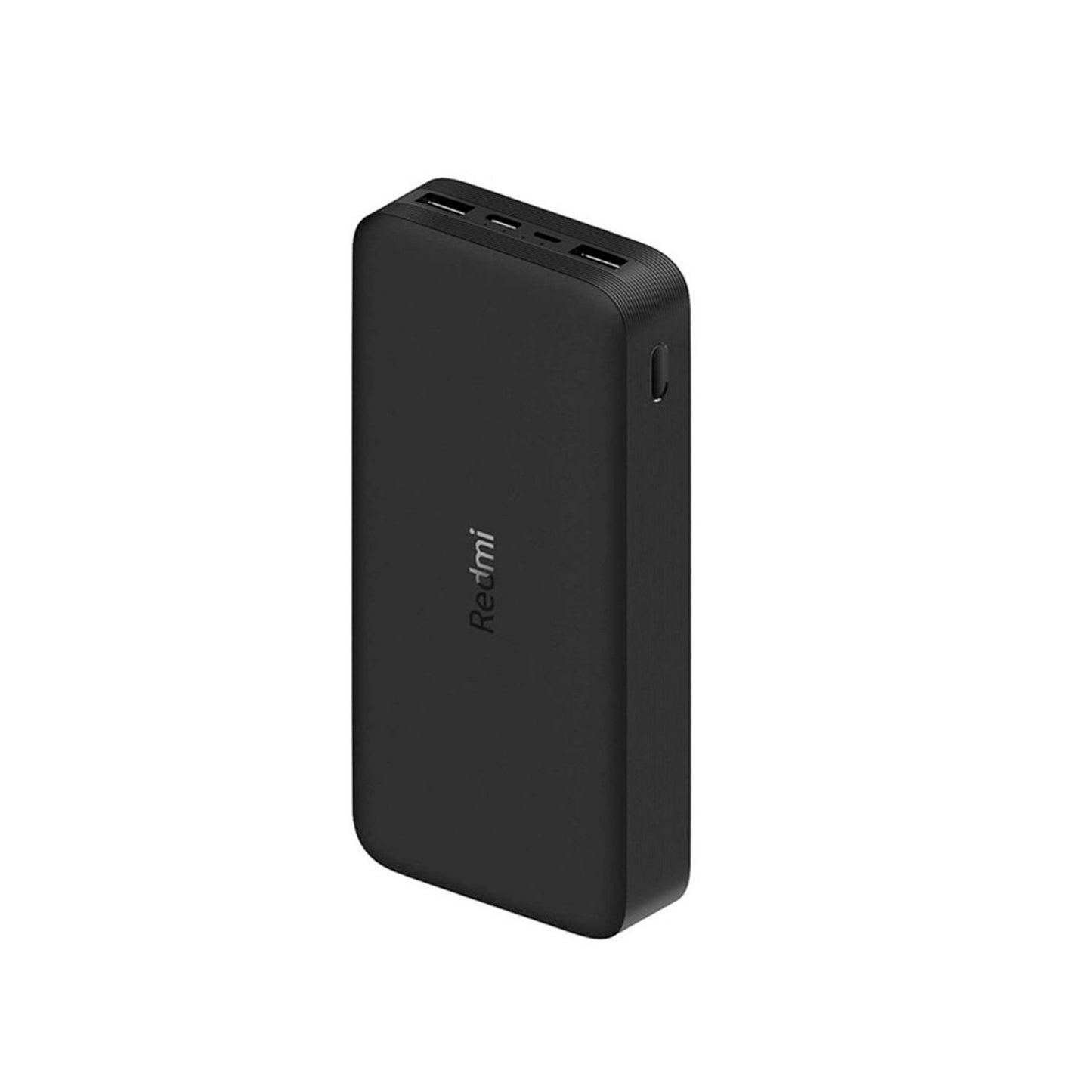CARGADOR PORTATIL XIAOMI POWER BANK REDMI 20000MAH FAST CHARGER NEGRO