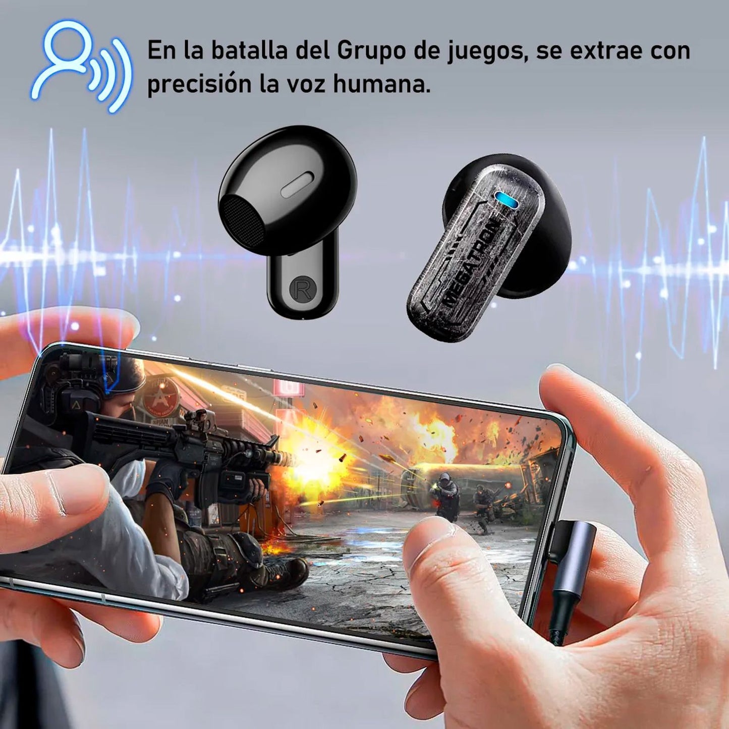 AURICULARES INALÁMBRICOS BLUETOOTH 5.4 TRANSFORMERS TF-T31