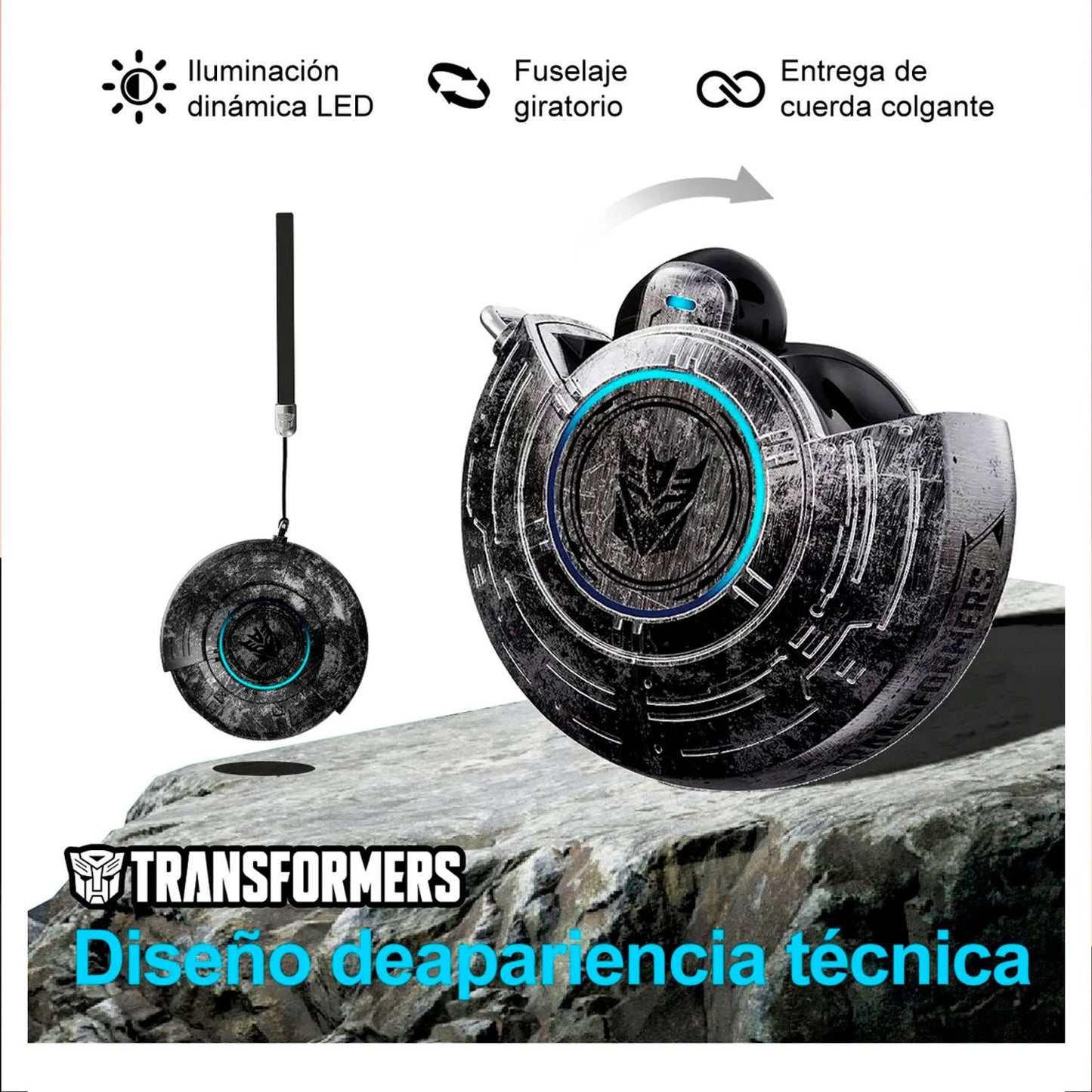 AURICULARES INALÁMBRICOS BLUETOOTH 5.4 TRANSFORMERS TF-T31