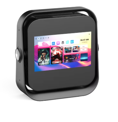 Proyector de pantalla táctil 4K: pantalla dual, portátil, juegos y karaoke, HDMI/USB, inalámbrico BT/WiFi, experiencia de cine en casa