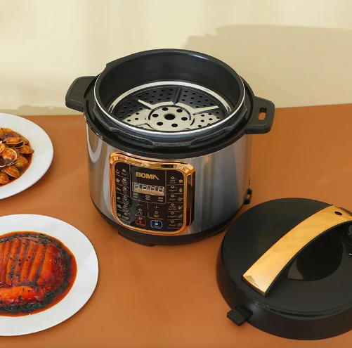 Olla A Presion Electrica 5 Lts 18 Funciones Acero Inoxidable