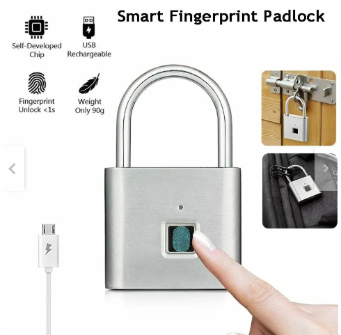 Candado Inteligente con Huella Digital