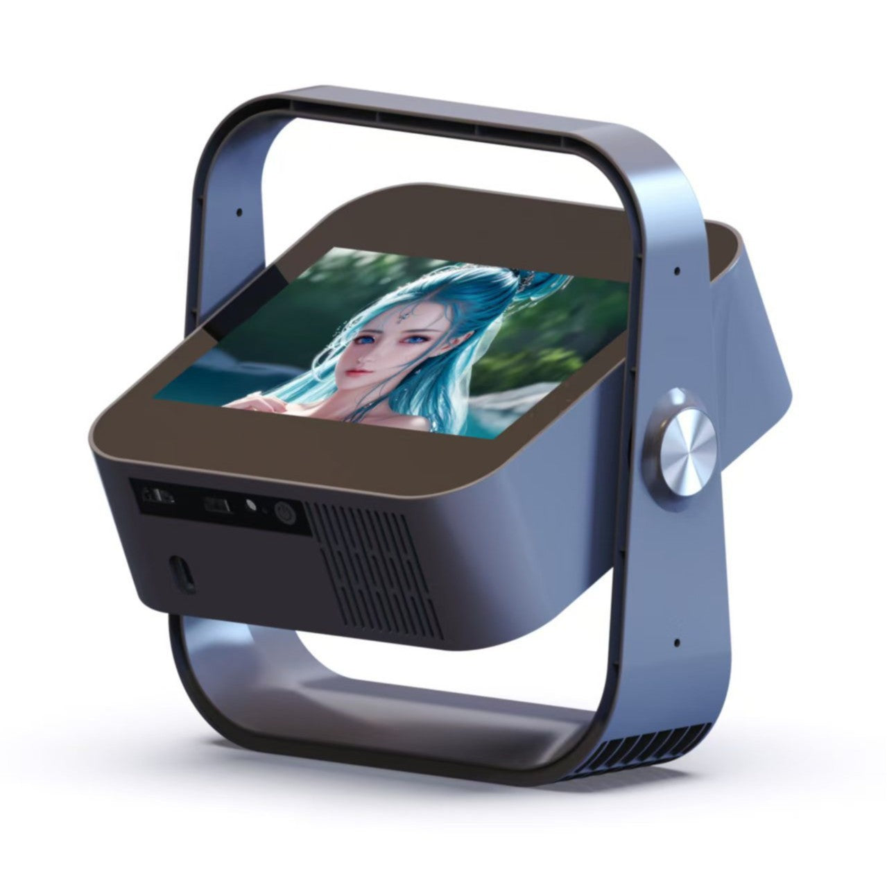 Proyector de pantalla táctil 4K: pantalla dual, portátil, juegos y karaoke, HDMI/USB, inalámbrico BT/WiFi, experiencia de cine en casa