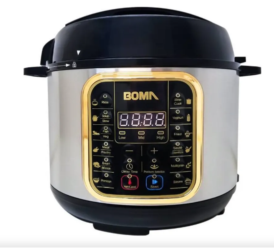 Olla A Presion Electrica 5 Lts 18 Funciones Acero Inoxidable