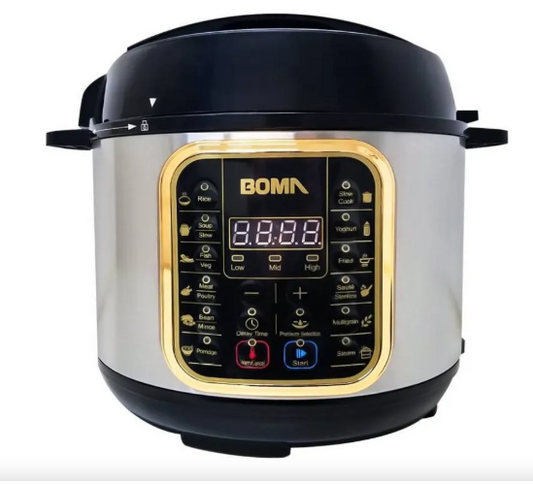 Olla A Presion Electrica 5 Lts 18 Funciones Acero Inoxidable