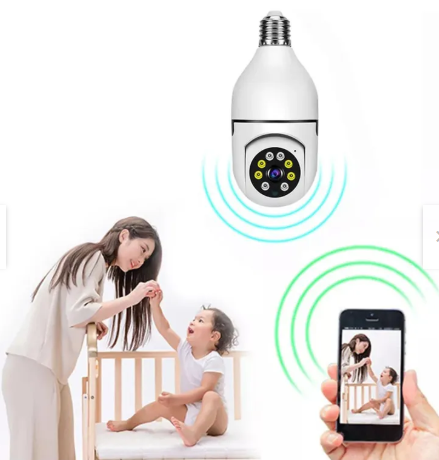 FOCO CÁMARA SEGURIDAD SMART ESPÍA VIGILANCIA ALTAVOZ WIFI